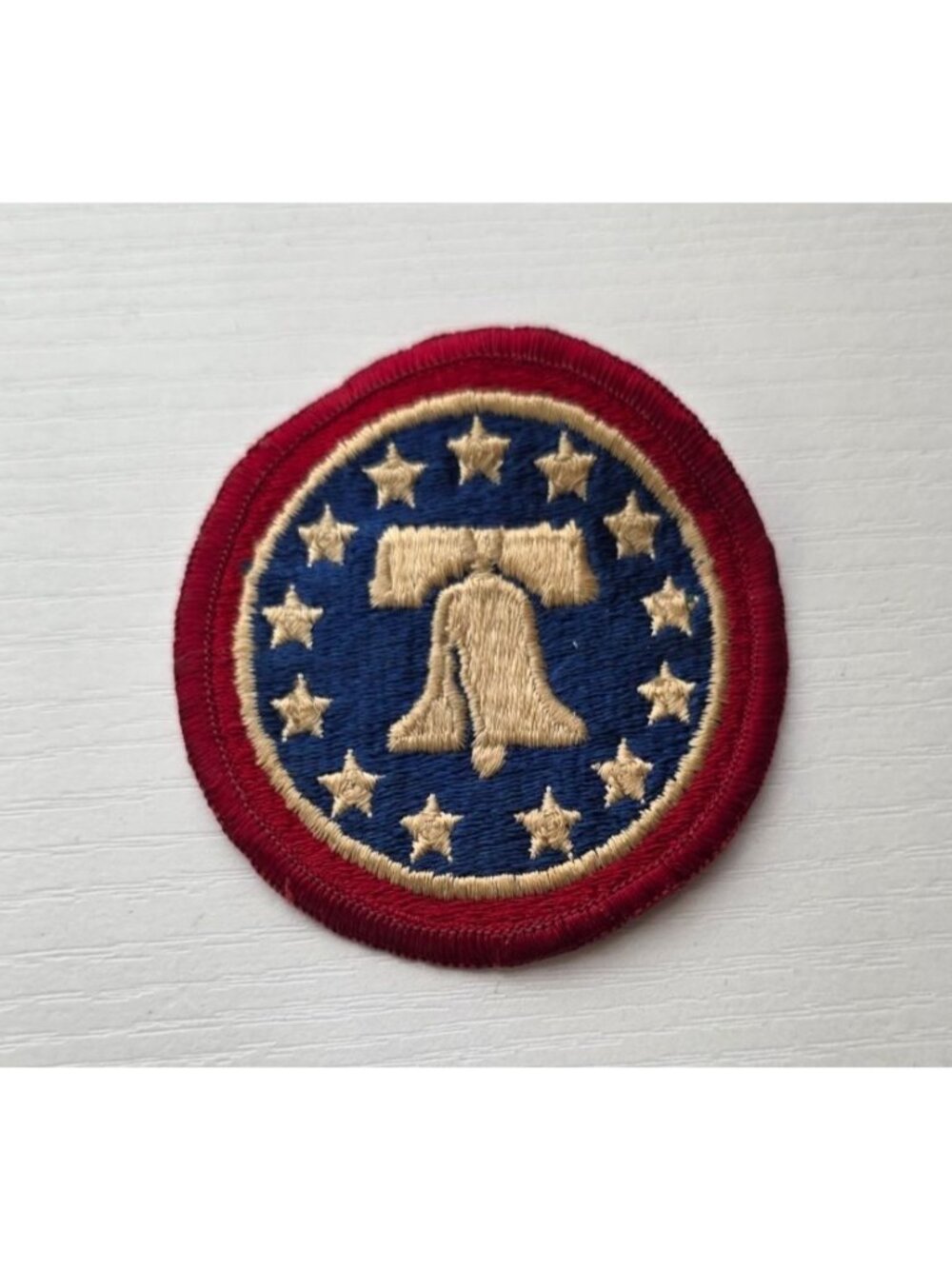Vintage US Army 76th Infantry Division "Liberty Bell" Patch - 13 Stars